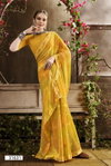 Keerthy By Vallabhi Georgette Printed Sarees Wholesale Price In Surat